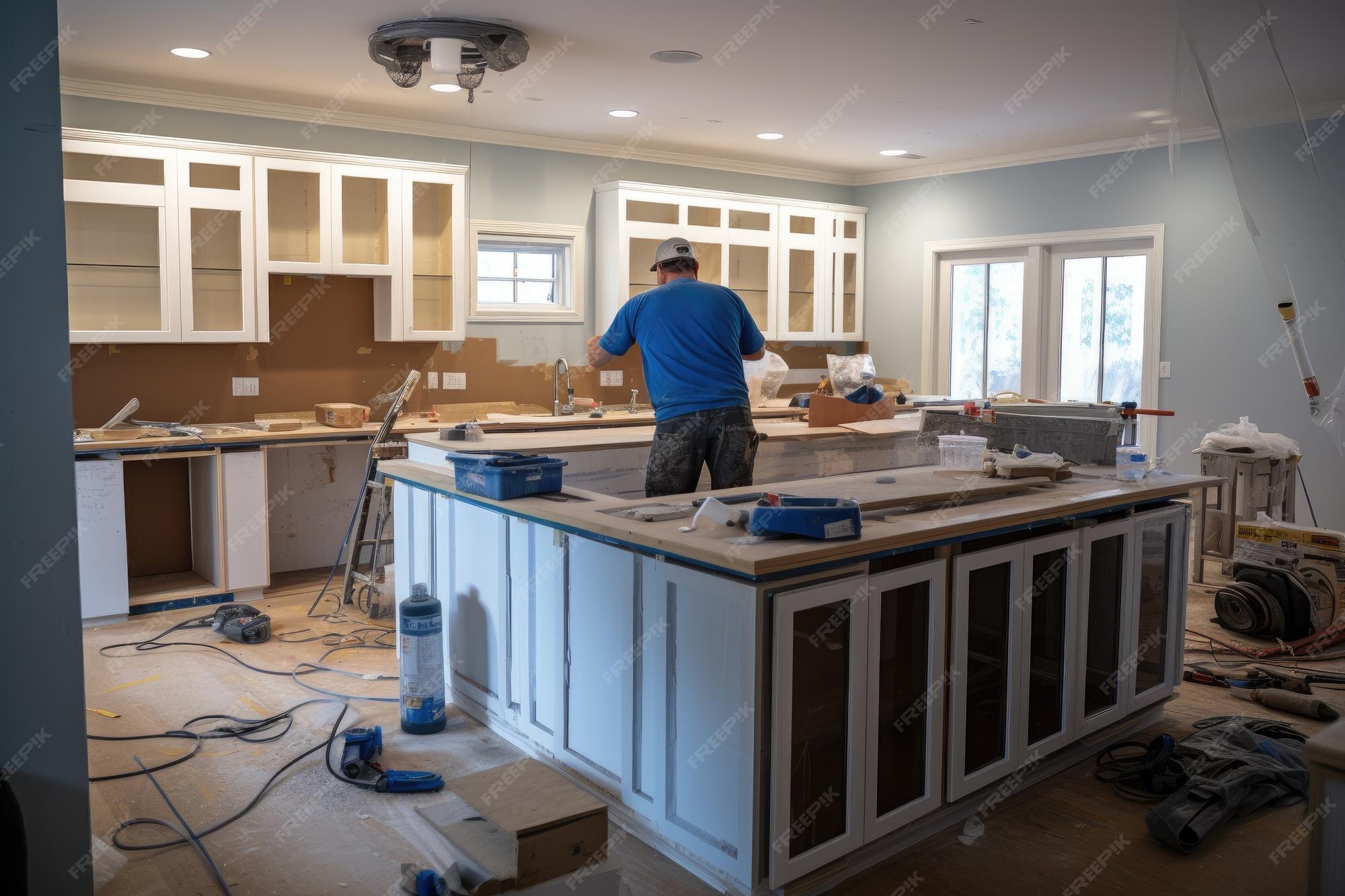 Modern kitchen installation and renovation